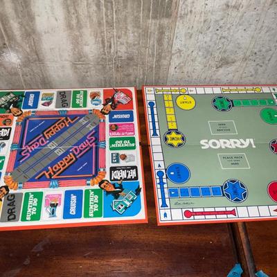 Vintage HappyDays and Sorry Boards