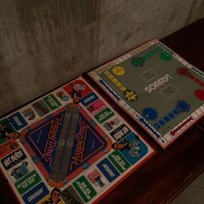 Vintage HappyDays and Sorry Boards