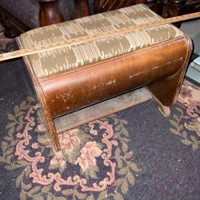 Vintage footstool
