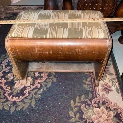 Vintage footstool