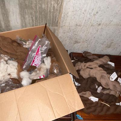 Several yards of Alpaca Yarn