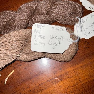 Several yards of Alpaca Yarn