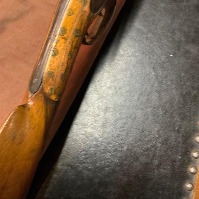 Double Barrel Black Power Shot Gun