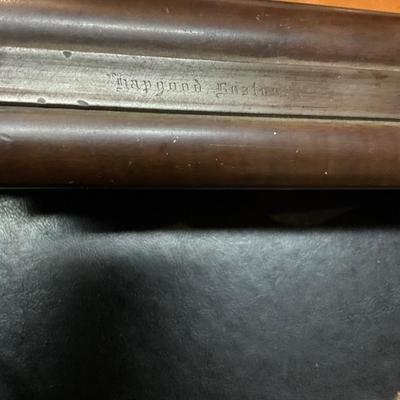 Double Barrel Black Power Shot Gun
