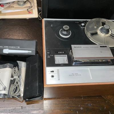 Sony stereo Recorder with two new microphones ðŸŽ¤