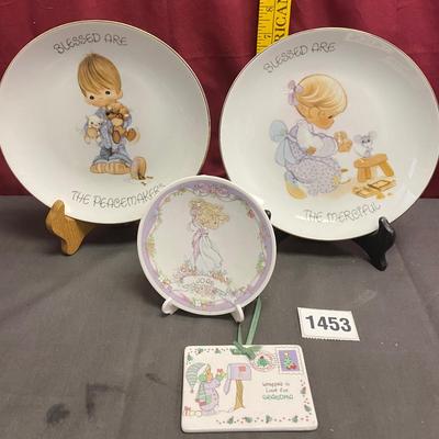 Precious Moment Plates