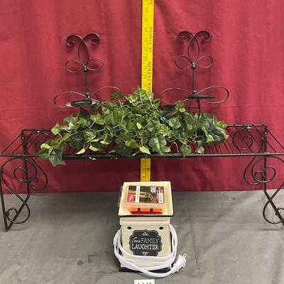 Shelf, Candle Holders and Warmer