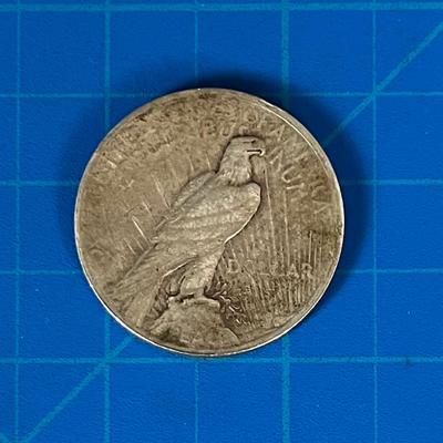 1922 US Silver Peace Dollar 