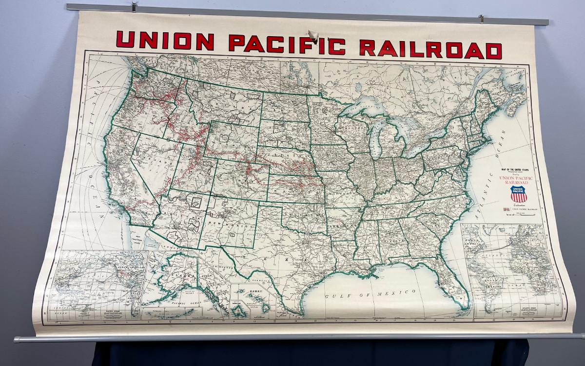 Union Pacific Railroad MAP, Original
