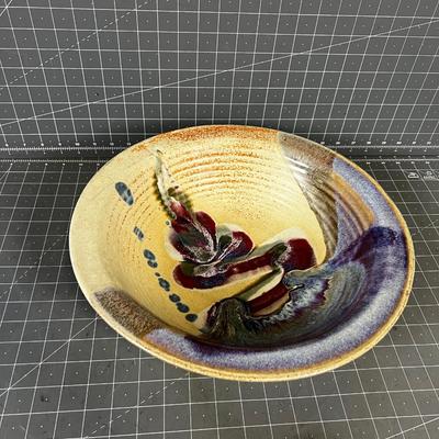 Studio Art Pottery Bowl, Utah Artist Bruce Larrabee