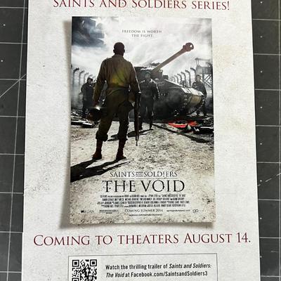 NEW Saints and Soldiers DVD (2) Set
