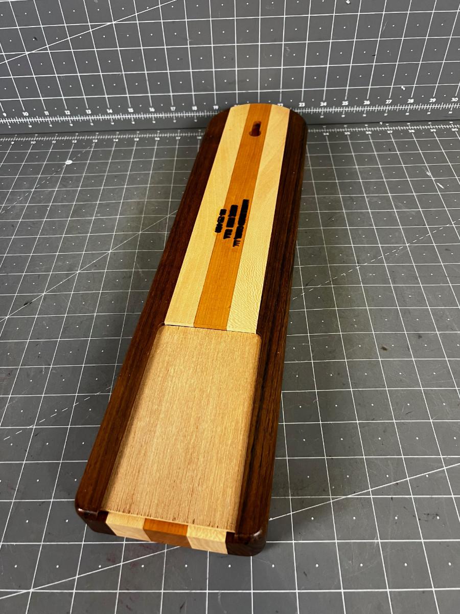 Hand Made Cribbage Board, by Marble Board Games Sandy Utah
