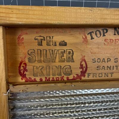 Silver King Washer Board, VINTAGE 