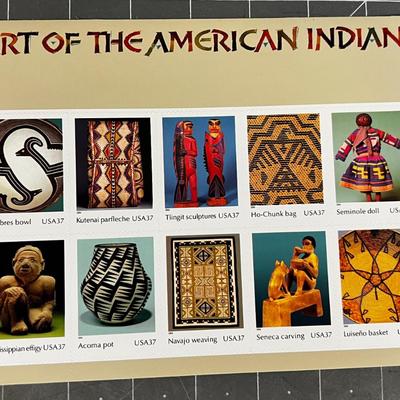 Art of the American Indian Stamps .37 