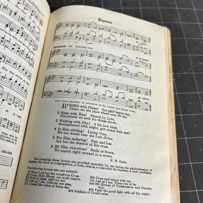 The Hymnary For Use in BAPTIST Church Dated 1936