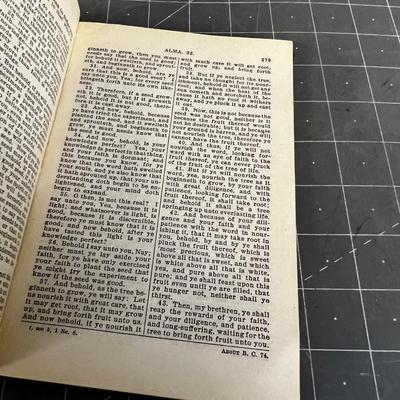 ANTIQUE Book of Mormon Dated 1928 March