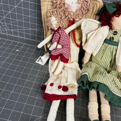 Angel Dolls (3) New with Tags 