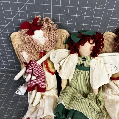 Angel Dolls (3) New with Tags 