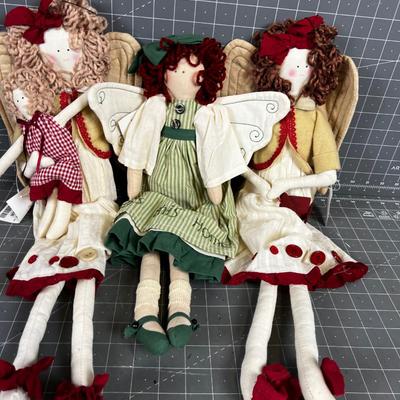 Angel Dolls (3) New with Tags 