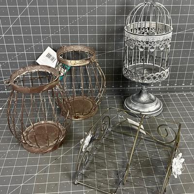 Decorative Metal Wear (4) Items 