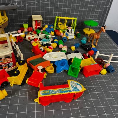 Just in Time for the Toy Collector: Vintage Little People & Fisher Price Accessories and Vehicles 