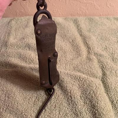 Antique Excelsior Fishing Scale