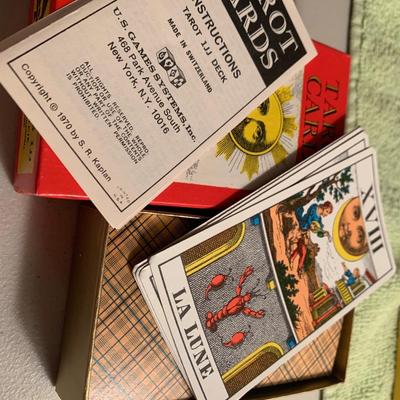 Vintage Tarot Fortune Telling Game