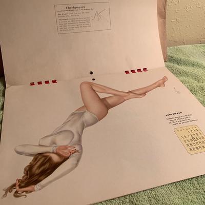 1942 Esquire Magazine Pin-Up Girl Calendar Mint In Shipping Envelope