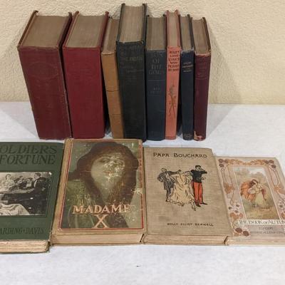 Turn of the Century and First Edition Book Assortment