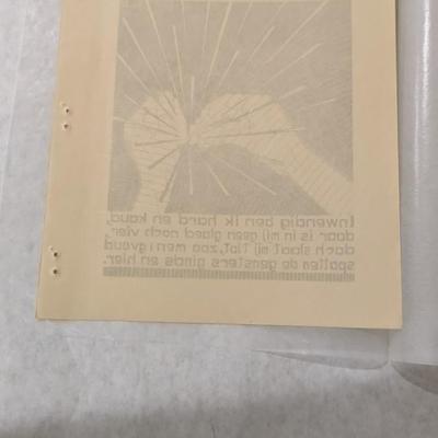 MC Escher Early 'Emblemata' Lithographs