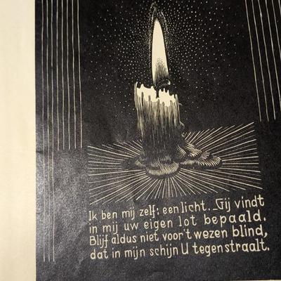 MC Escher Early 'Emblemata' Lithographs