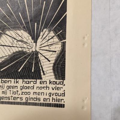 MC Escher Early 'Emblemata' Lithographs