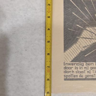 MC Escher Early 'Emblemata' Lithographs