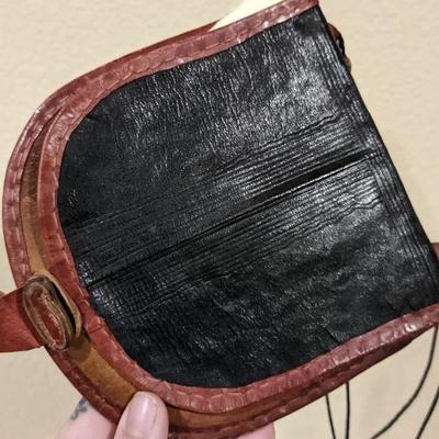 1970's Kenyan Animal Skin Purse
