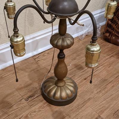 Neo Classical 5 Head Gooseneck Table Lamp