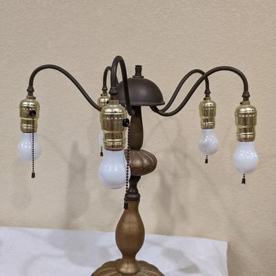 Neo Classical 5 Head Gooseneck Table Lamp
