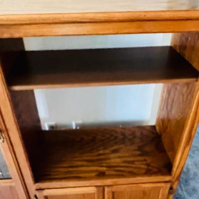 Wood Entertainment Center (FR-JM)