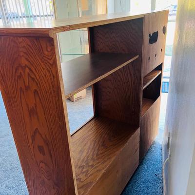 Wood Entertainment Center (FR-JM)