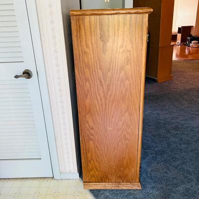 Wood Entertainment Center (FR-JM)