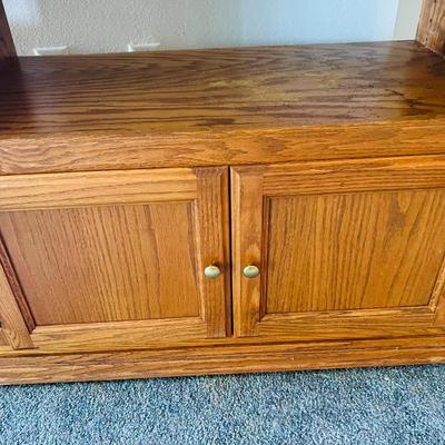 Wood Entertainment Center (FR-JM)