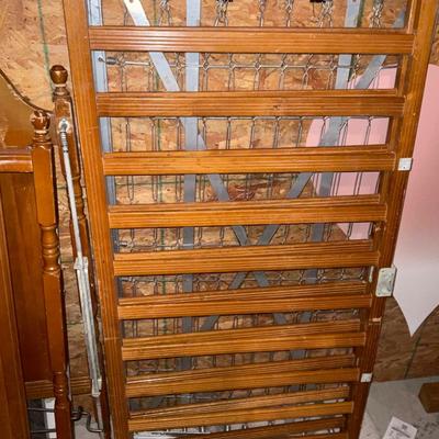 1930s- 40â€™s Vintage  Baby Crib.
