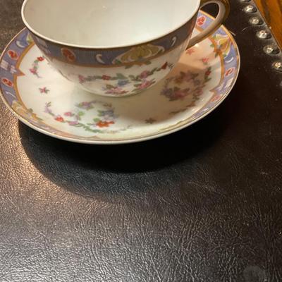 Vintage mento China cup and saucer.