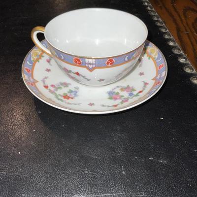 Vintage mento China cup and saucer.