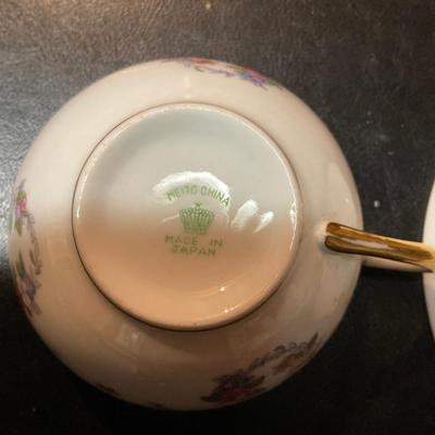 Vintage mento China cup and saucer.