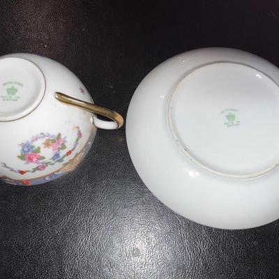 Vintage mento China cup and saucer.