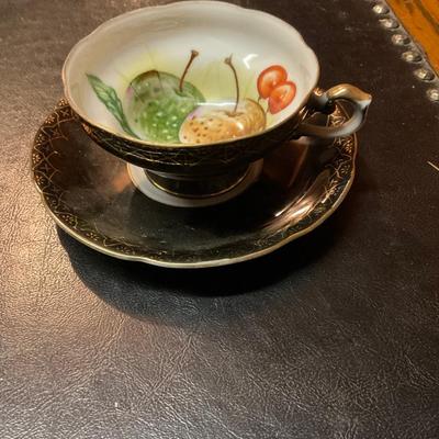 Vintage cup and saucer made in Japan