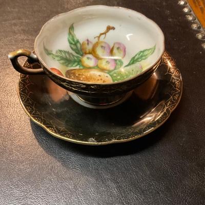 Vintage cup and saucer made in Japan