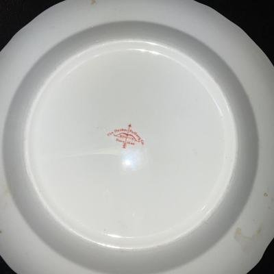 Vintage plate and saucer.
