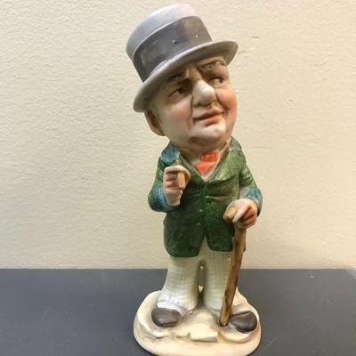 W.C. Fields bisque figurine