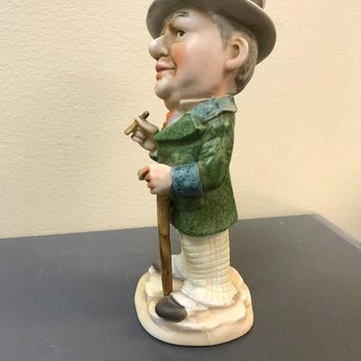 W.C. Fields bisque figurine